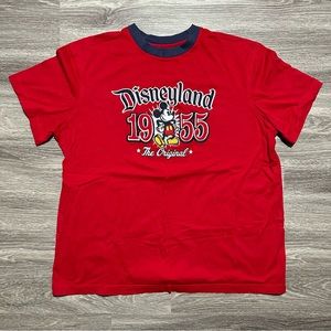 Disneyland Mickey Mouse 1955 Embroidered Disney T-shirt size xxl